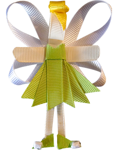Tinkerbell sculpted bow